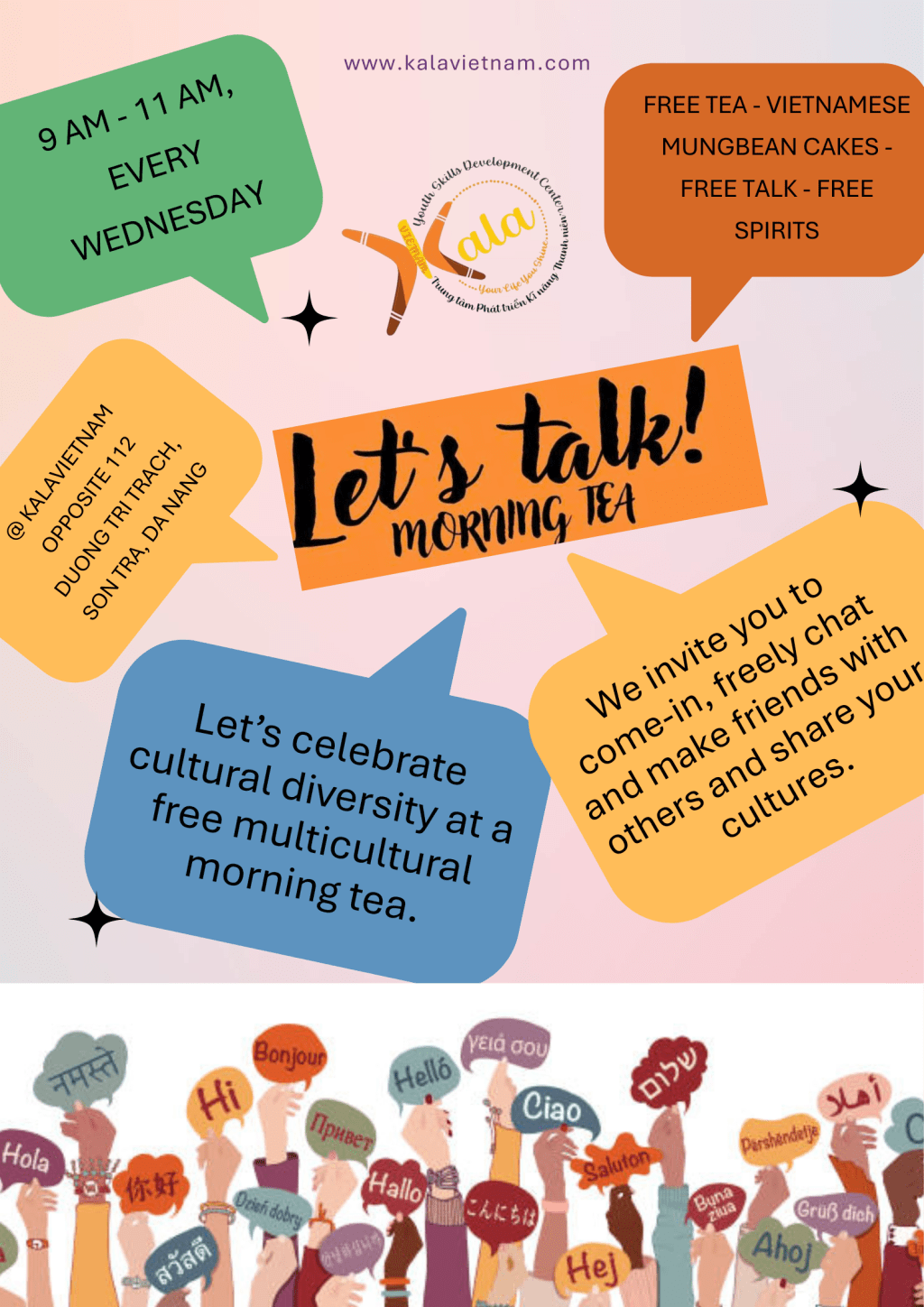 Free Culture Talk – Giao tiếp đa văn&nbsp;hóa