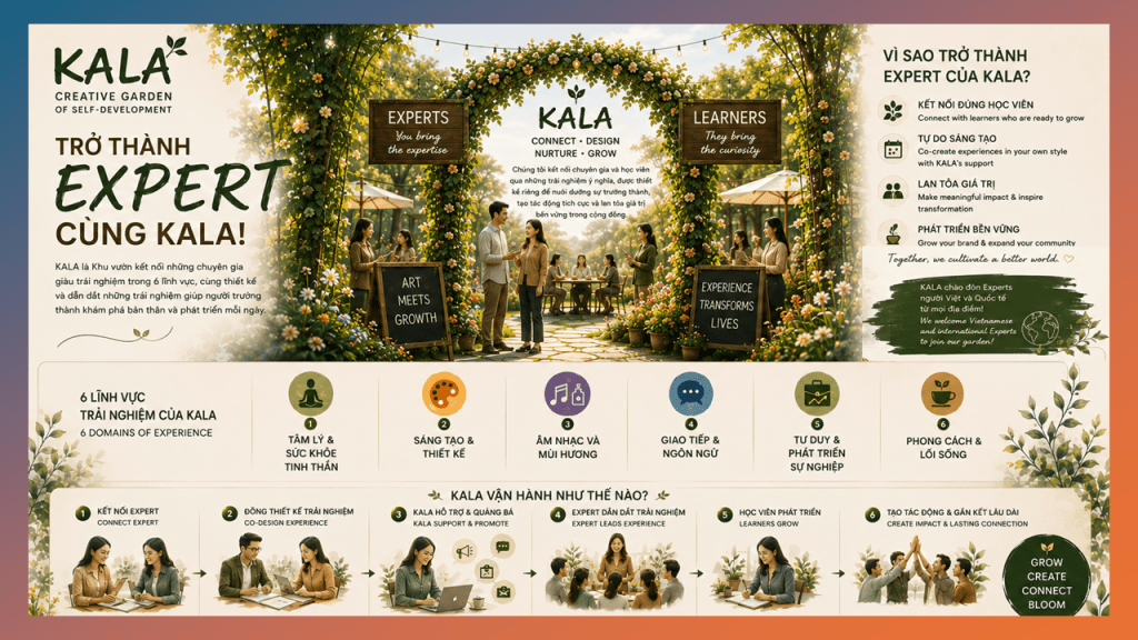 Trở thành Chuyên gia tại KALA Việt Nam/ Become An Expert at KALA Vietnam&nbsp;🌱
