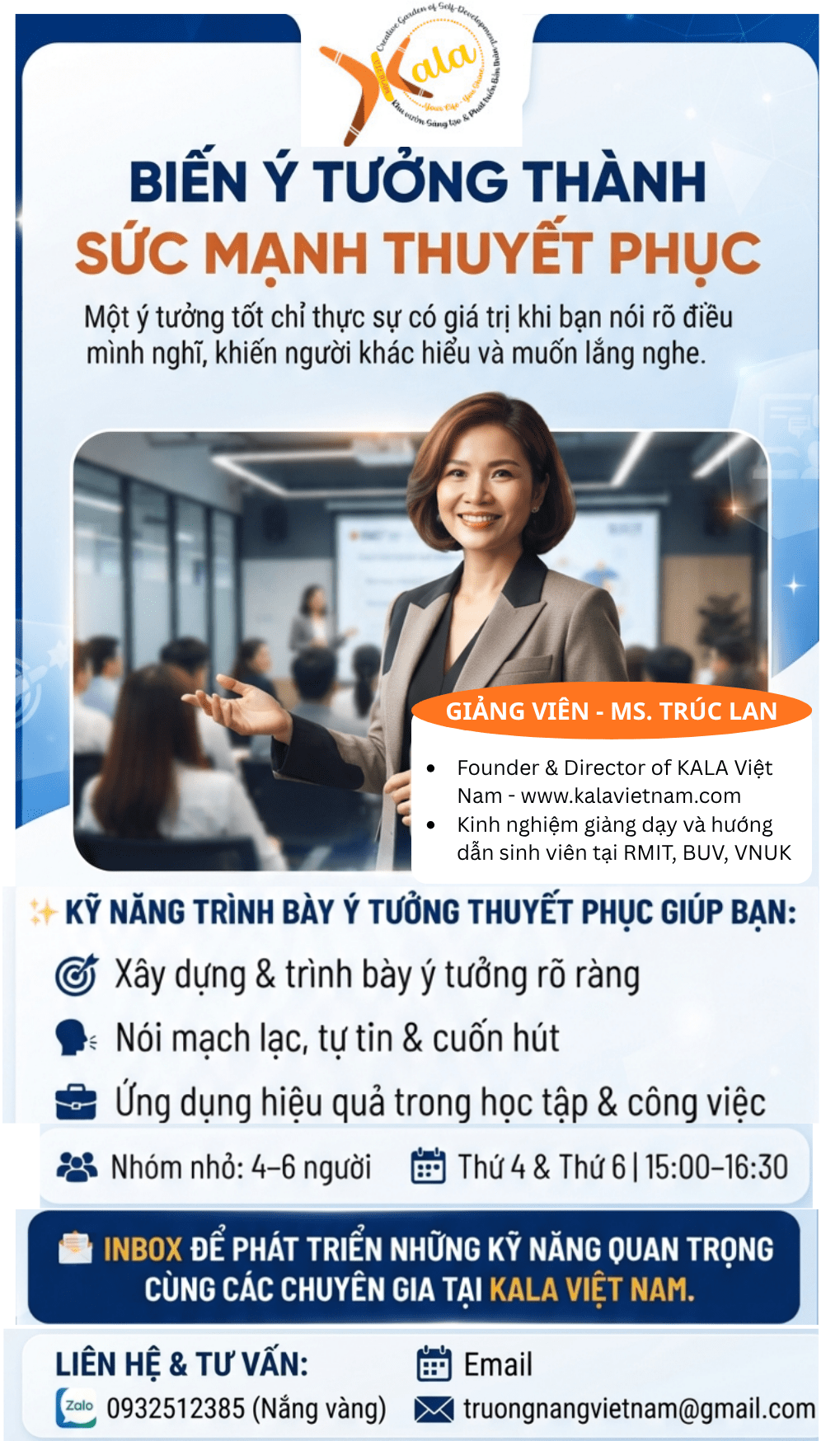 Biến ý tưởng thành sức mạnh thuyết phục&nbsp;✨
